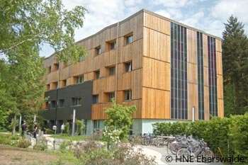 Gebäude der Hochschule für Nachhaltige Entwicklung Eberswalde